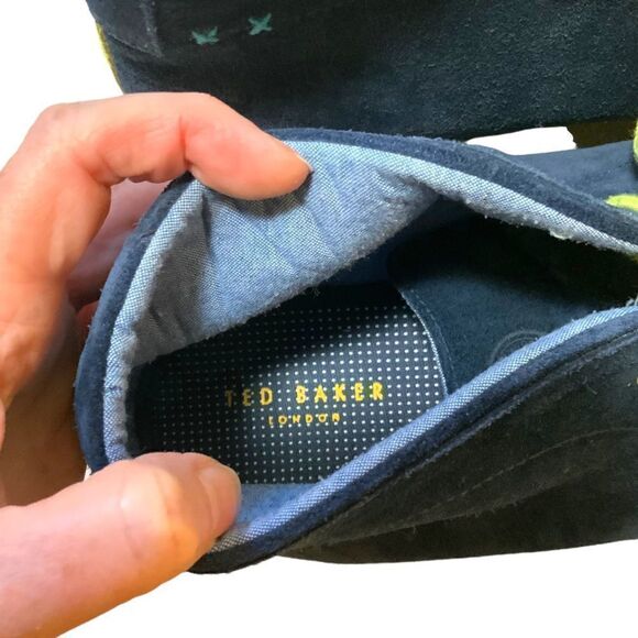 TED BAKER Abdon 2 Leather Blue Chukka Boots Size 13 main image 11